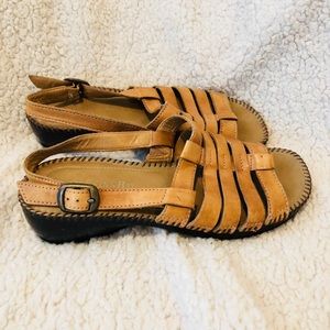 St Johns Bay leather sandals